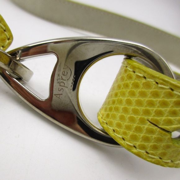Asprey London Real Lizard Belt main image 7